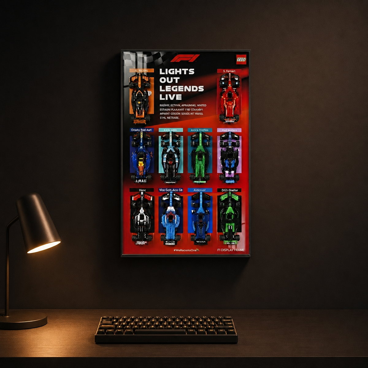 LEGO Speed Champions F1 frame