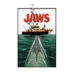 Wall Display Frame For LEGO® Ideas 21350 Jaws