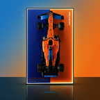 Wall-Mount Display Frame for LEGO® McLaren F1 42141
