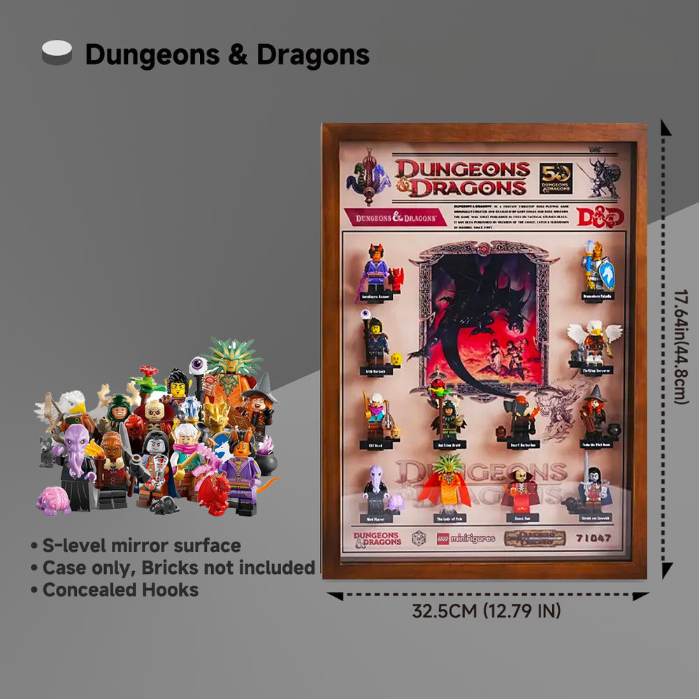 Premium Display Case for LEGO® Minifigures