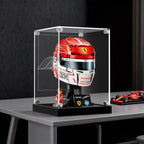 Wall mounted Display Case For LEGO® Editions F1 helmets