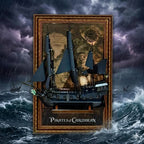Wall-Mount Display Frame for LEGO® Captain Jack Sparrow's Pirate Ship (10365)