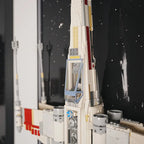 Wall-Mount Display frame for LEGO® STAR WARS X-Wing Starfighter 75355