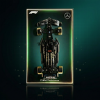 Wall-Mount Display frame for LEGO® Technic™ Mercedes-AMG F1 W14 E Performance 42171