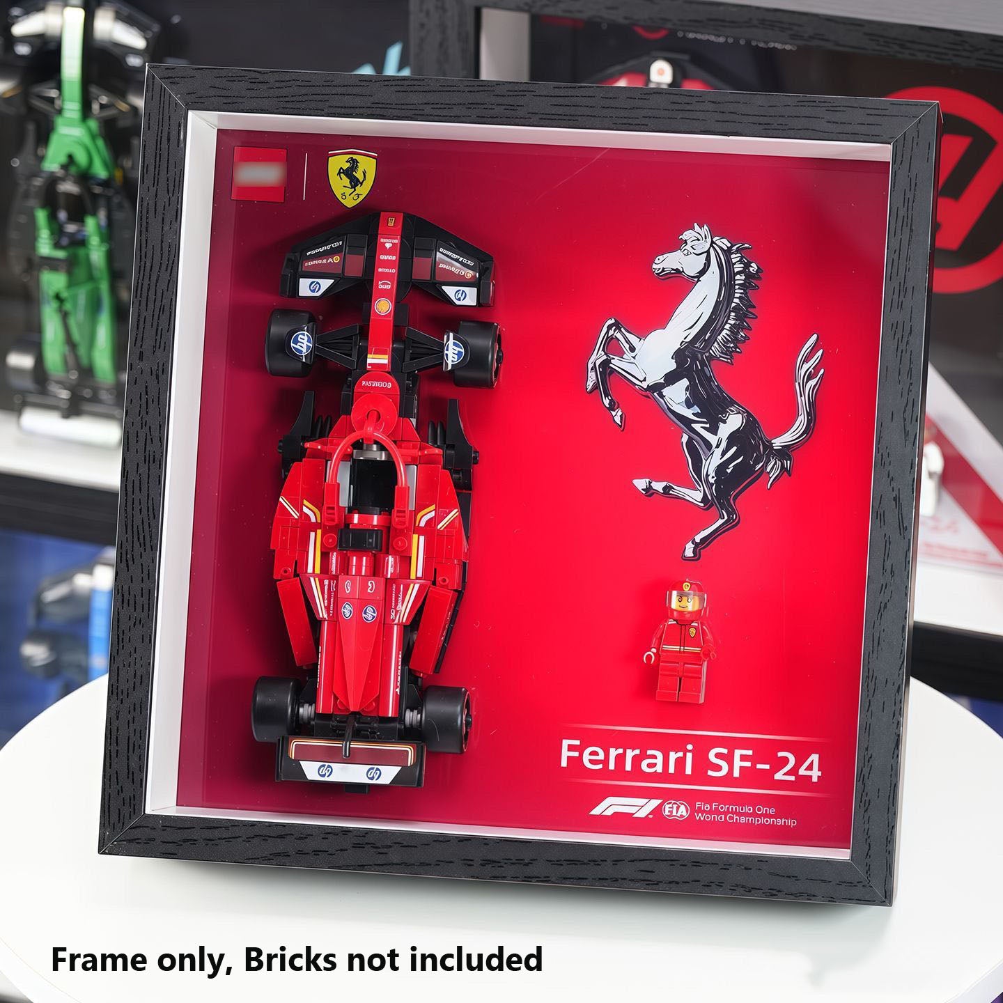 Display case for LEGO® Speed F1 series