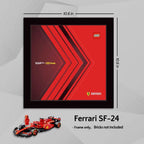 Display case for LEGO® Speed F1 series