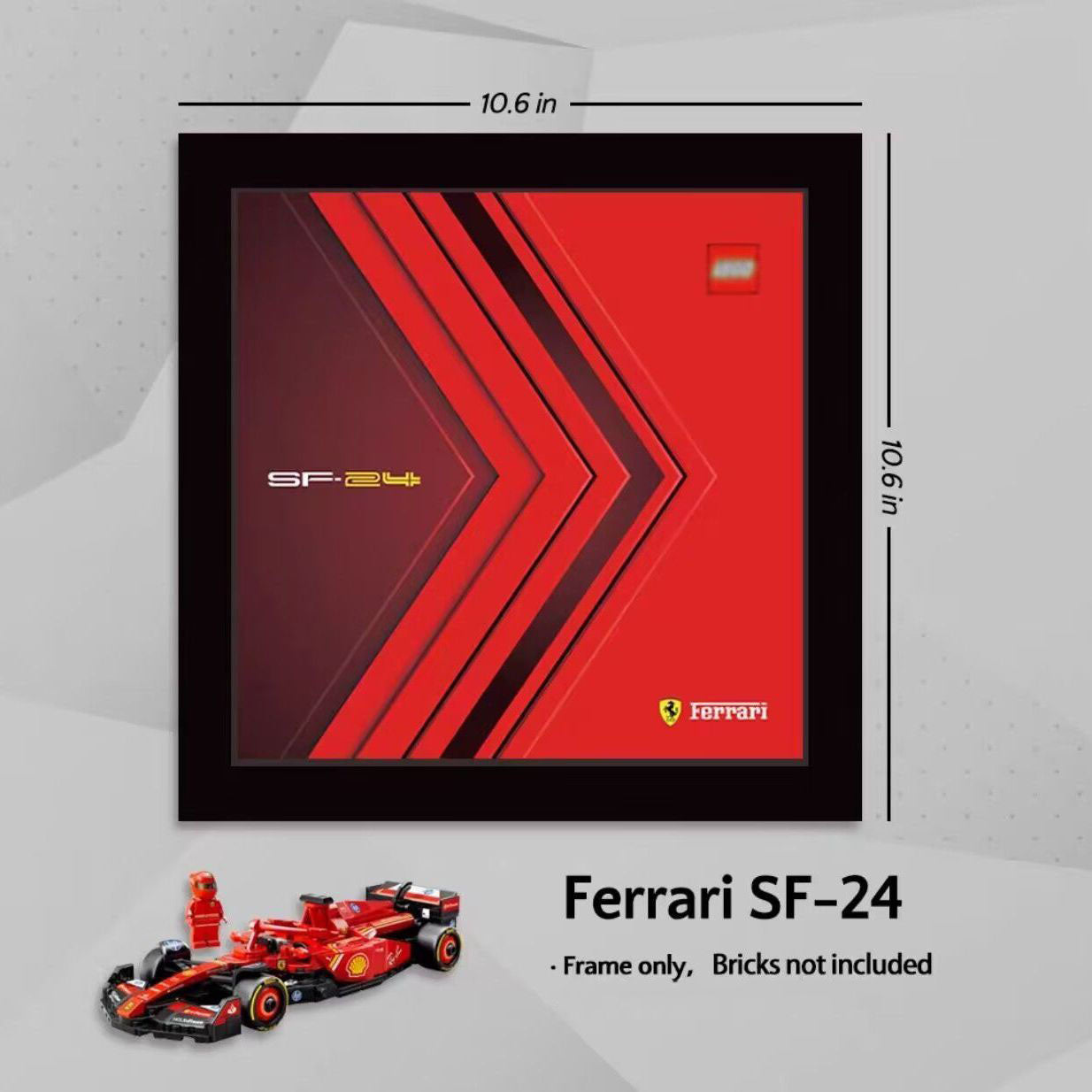 Display case for LEGO® Speed F1 series
