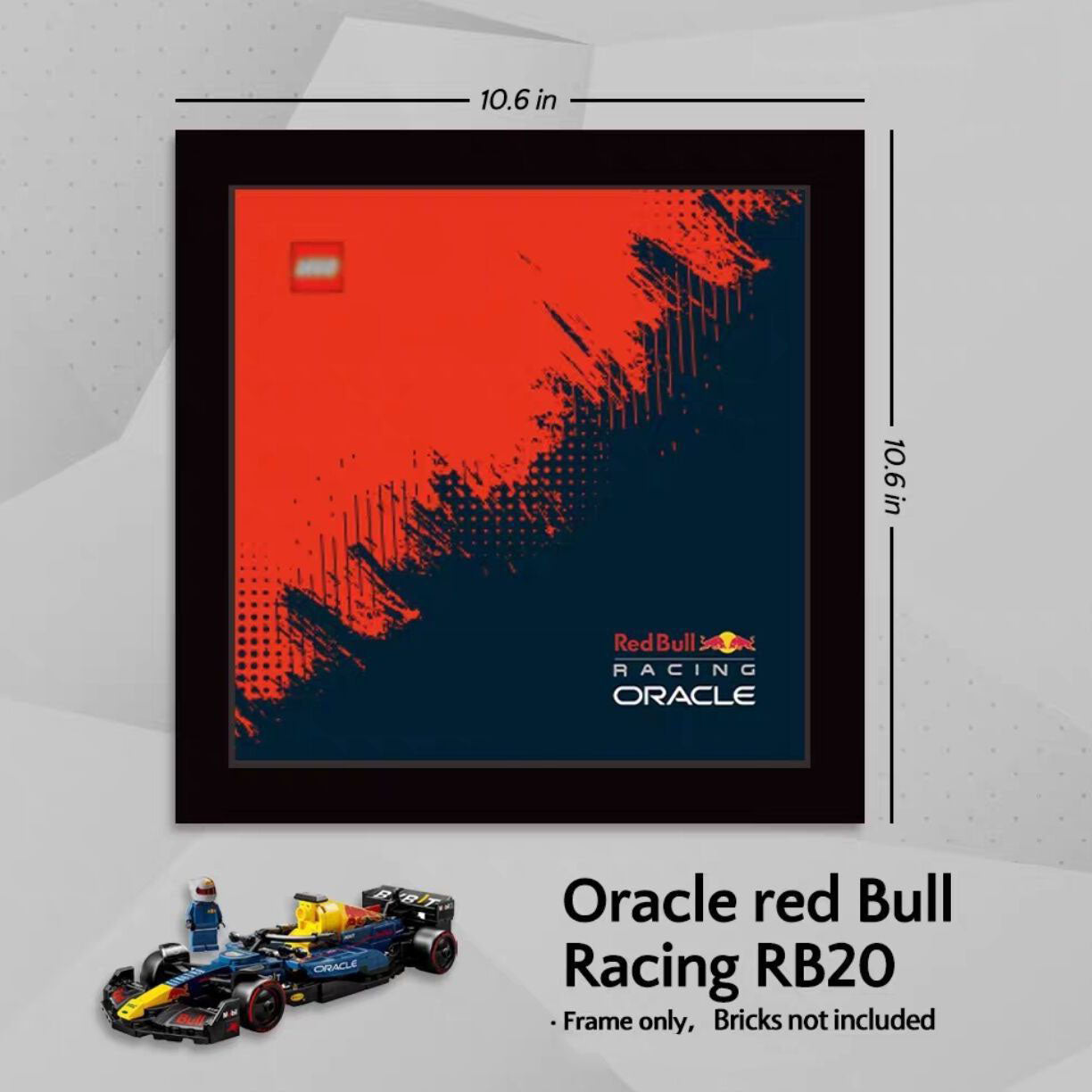 Display case for LEGO® Speed F1 series