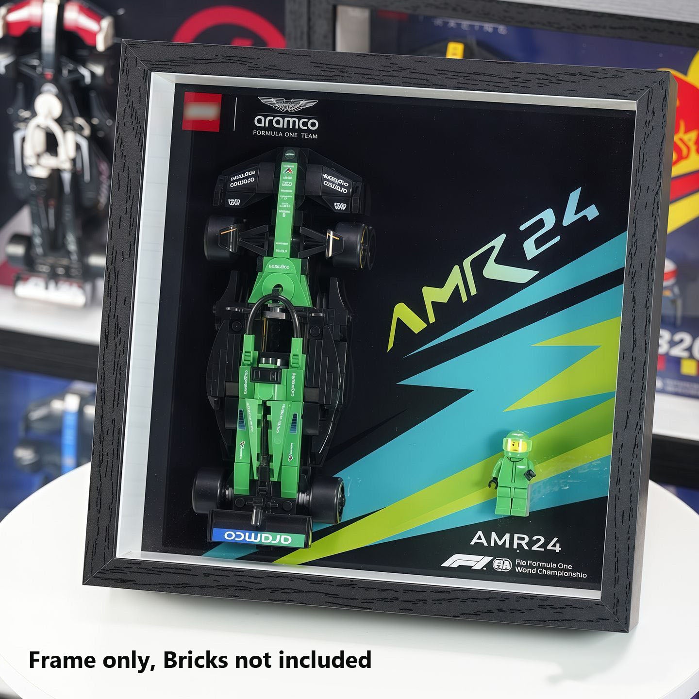 Display case for LEGO® Speed F1 series