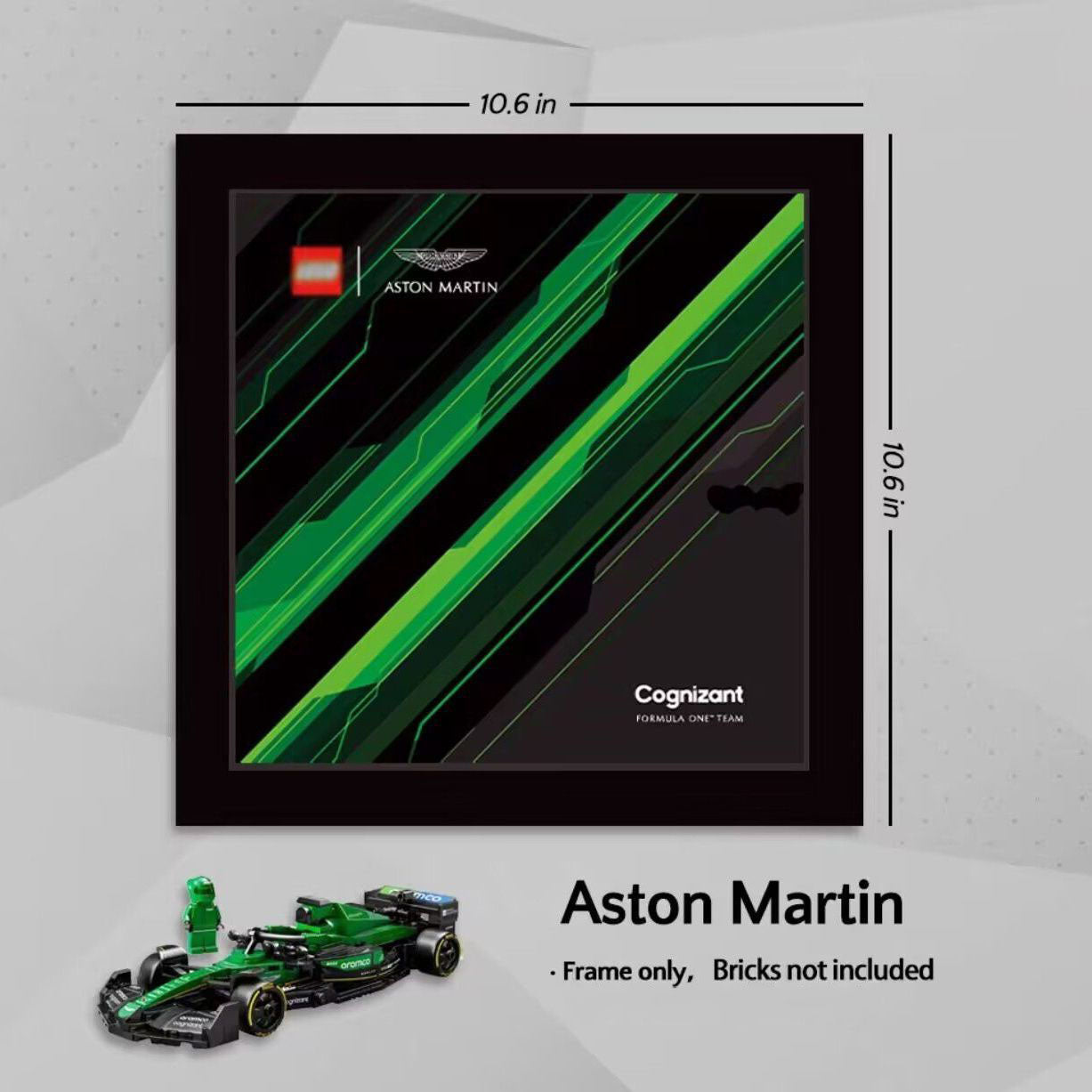 Display case for LEGO® Speed F1 series