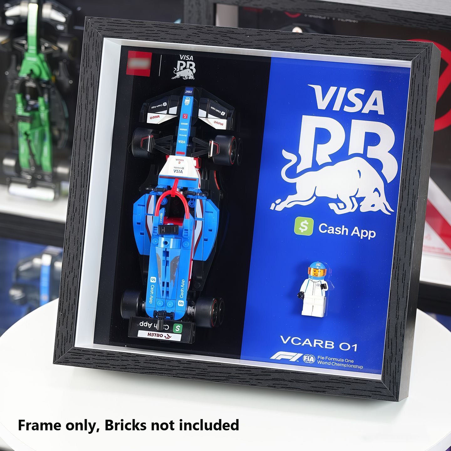 Display case for LEGO® Speed F1 series