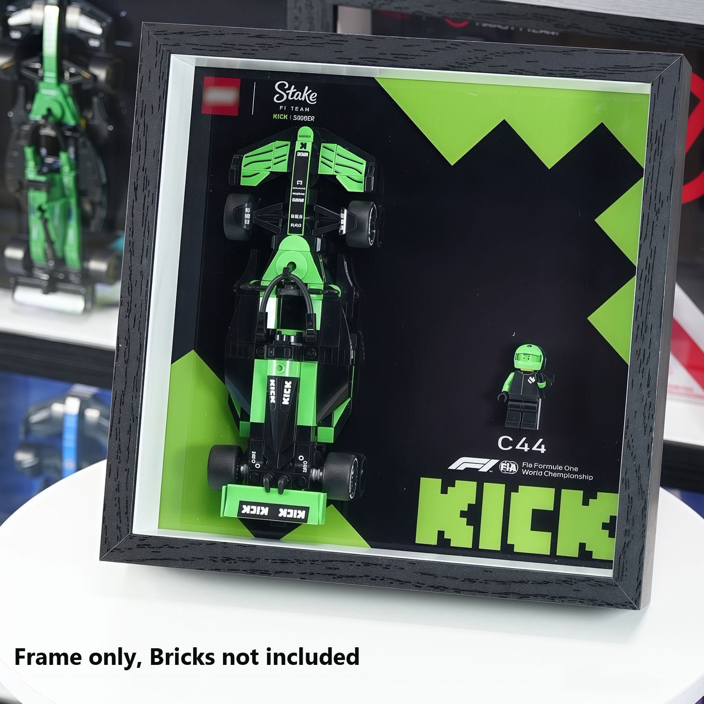 Display case for LEGO® Speed F1 series