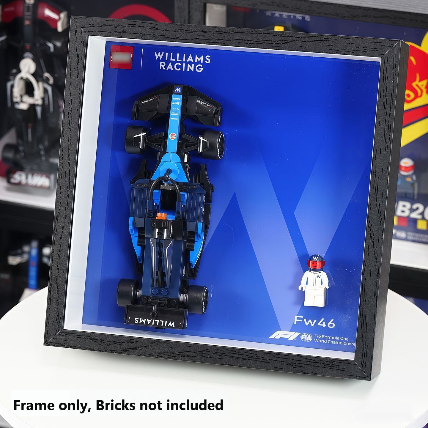 Display case for LEGO® Speed F1 series