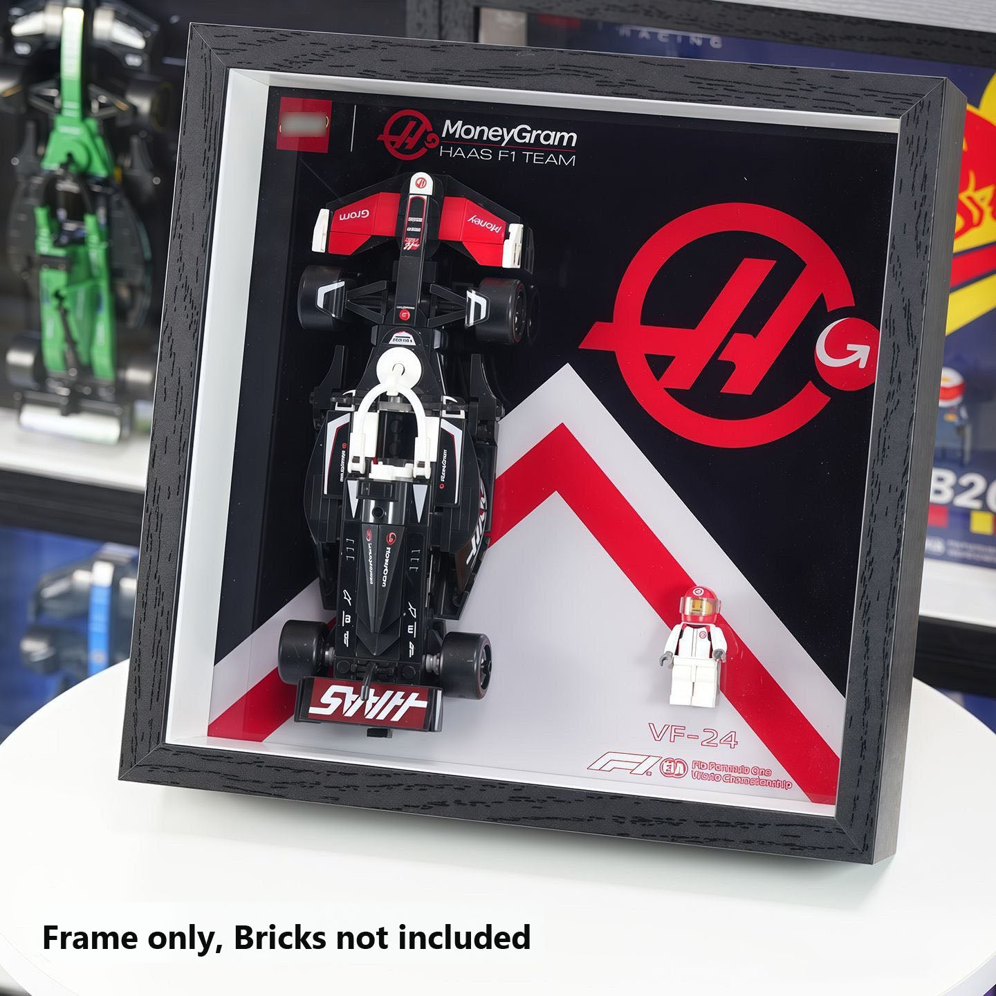 Display case for LEGO® Speed F1 series
