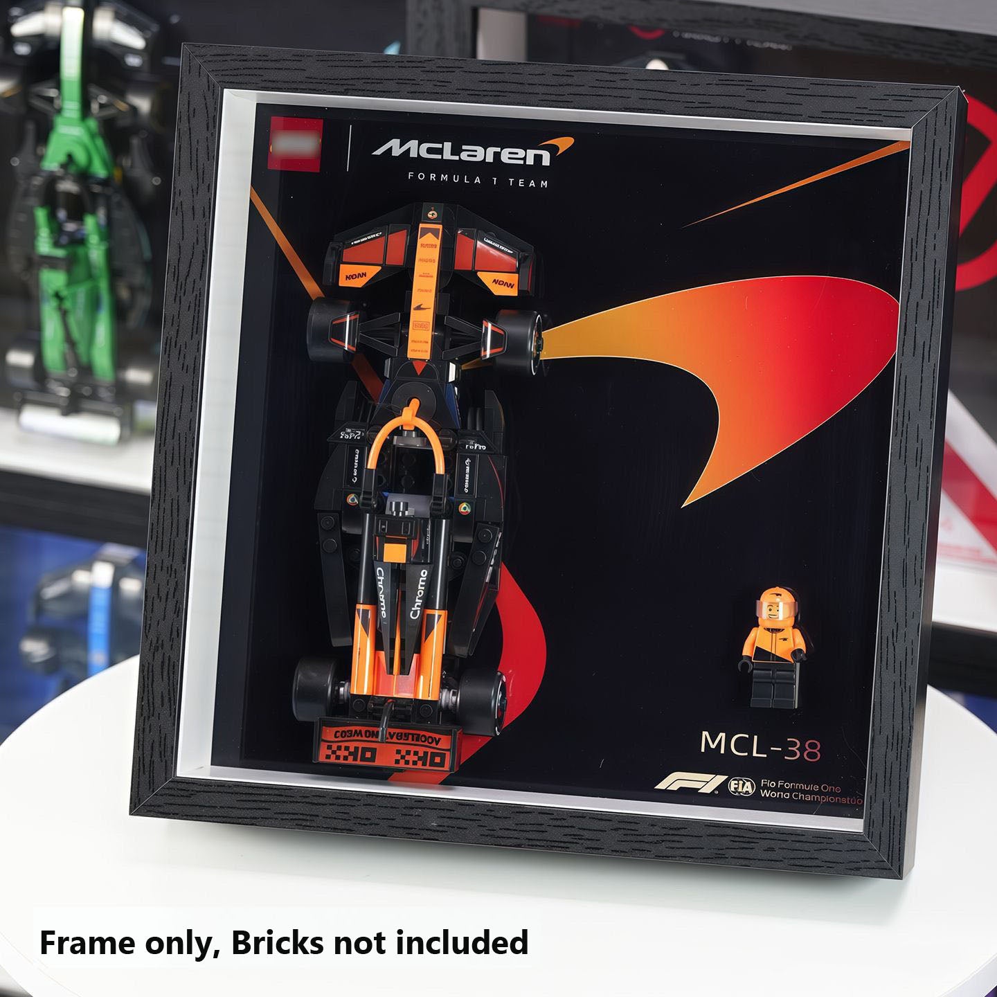 Display case for LEGO® Speed F1 series
