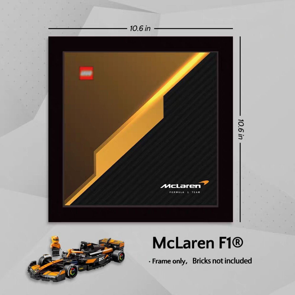 Display case for LEGO® Speed F1 series
