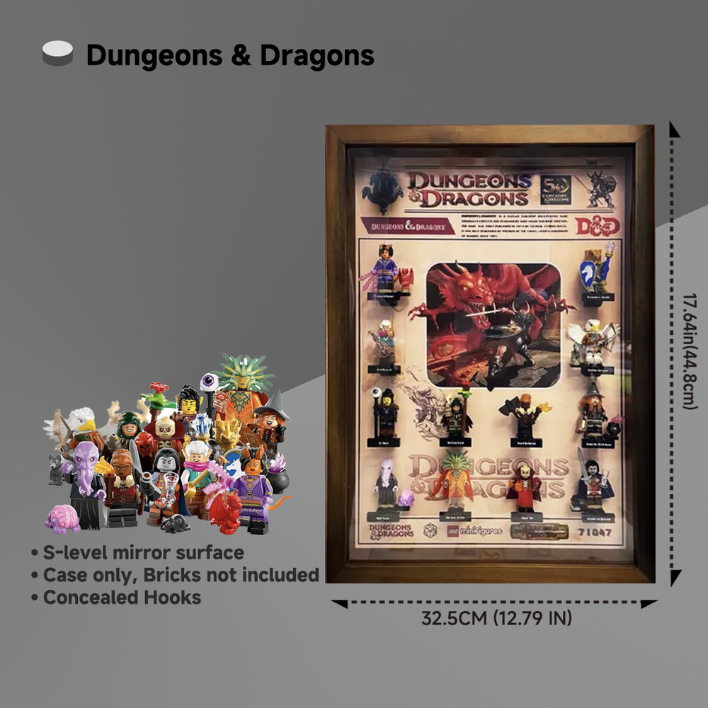 Premium Display Case for LEGO® Minifigures