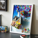 Wall-Mount Display Frame for LEGO® ‘Up’ House 43217