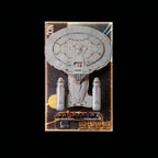 Wall-Mount Display Frame for LEGO® ICONS 10356 Star Trek: U.S.S. Enterprise NCC-1701-D™