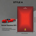 Wall-Mount Display Frame for LEGO Ferrari Daytona SP3 42143