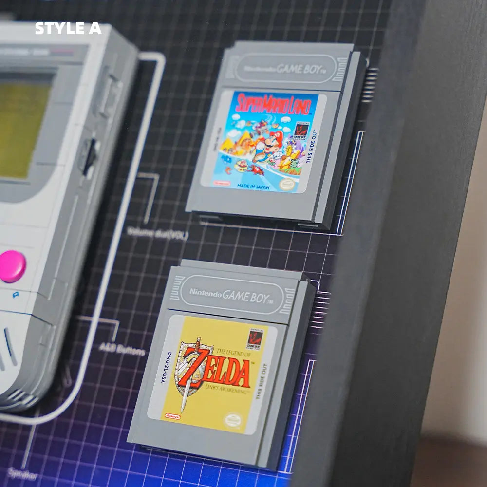 Display case for LEGO® 72046 Game Boy