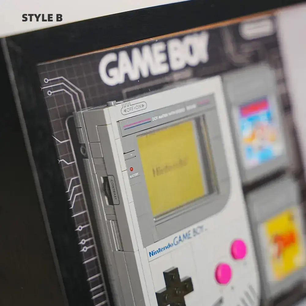 Display case for LEGO® 72046 Game Boy