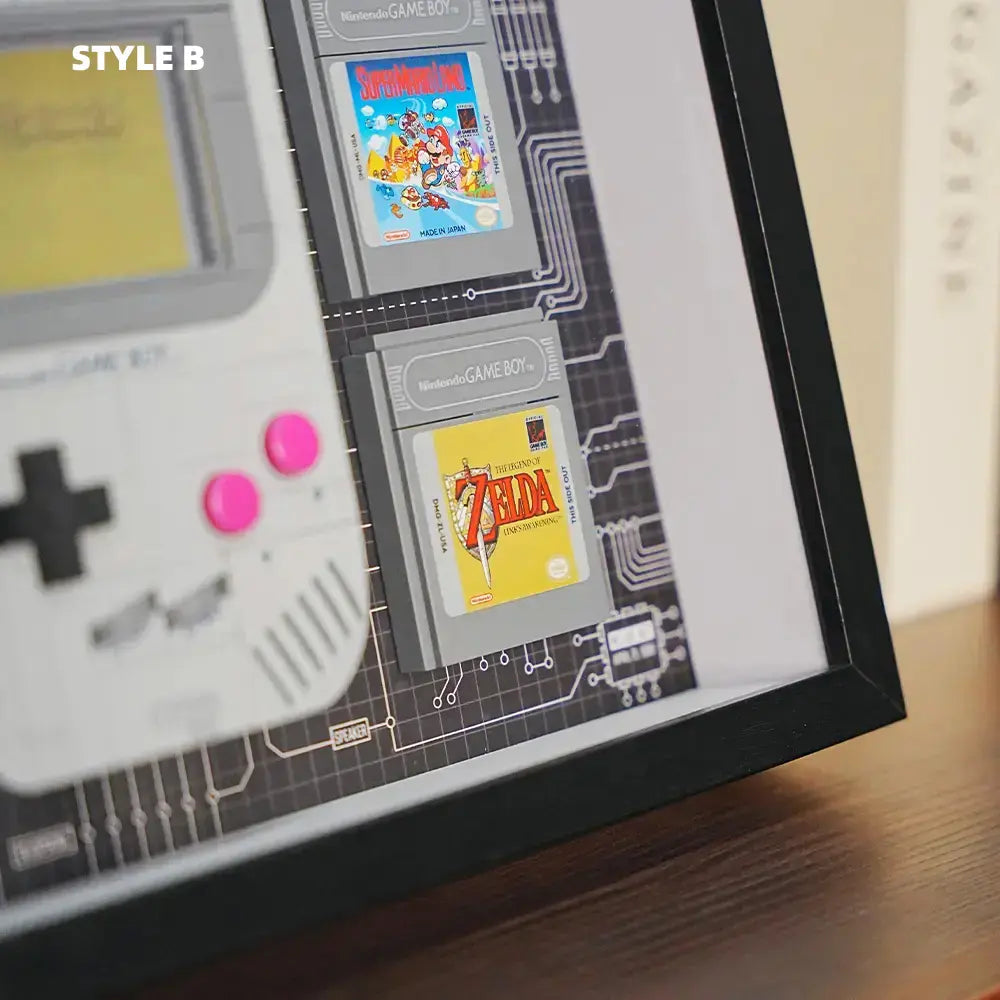 Display case for LEGO® 72046 Game Boy