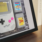 Display case for LEGO® 72046 Game Boy