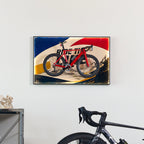 Wall-Mount Display Frame for LEGO® Icons Road Bike 11380