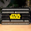 Dust Proof Wall mounted Display Case for LEGO® Star Wars™ Logo & Minifigure