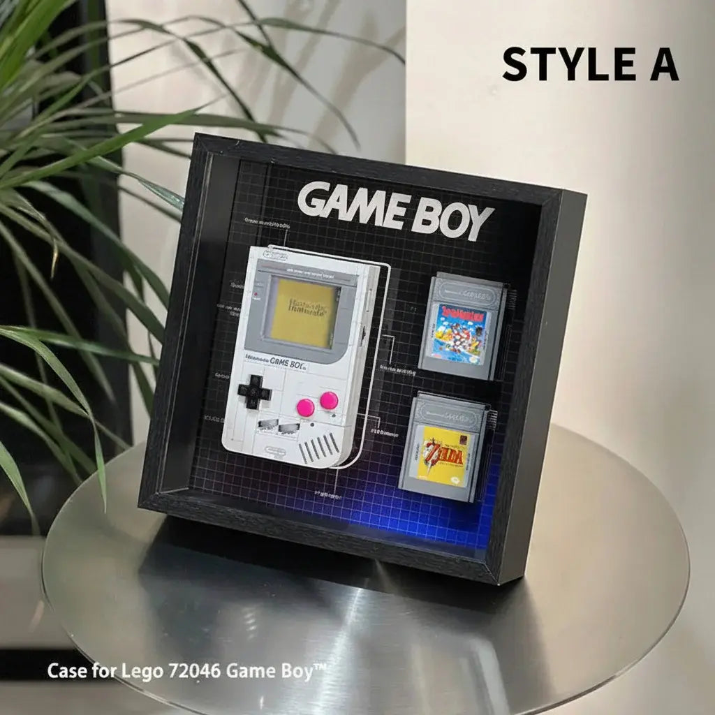 Display case for LEGO® 72046 Game Boy
