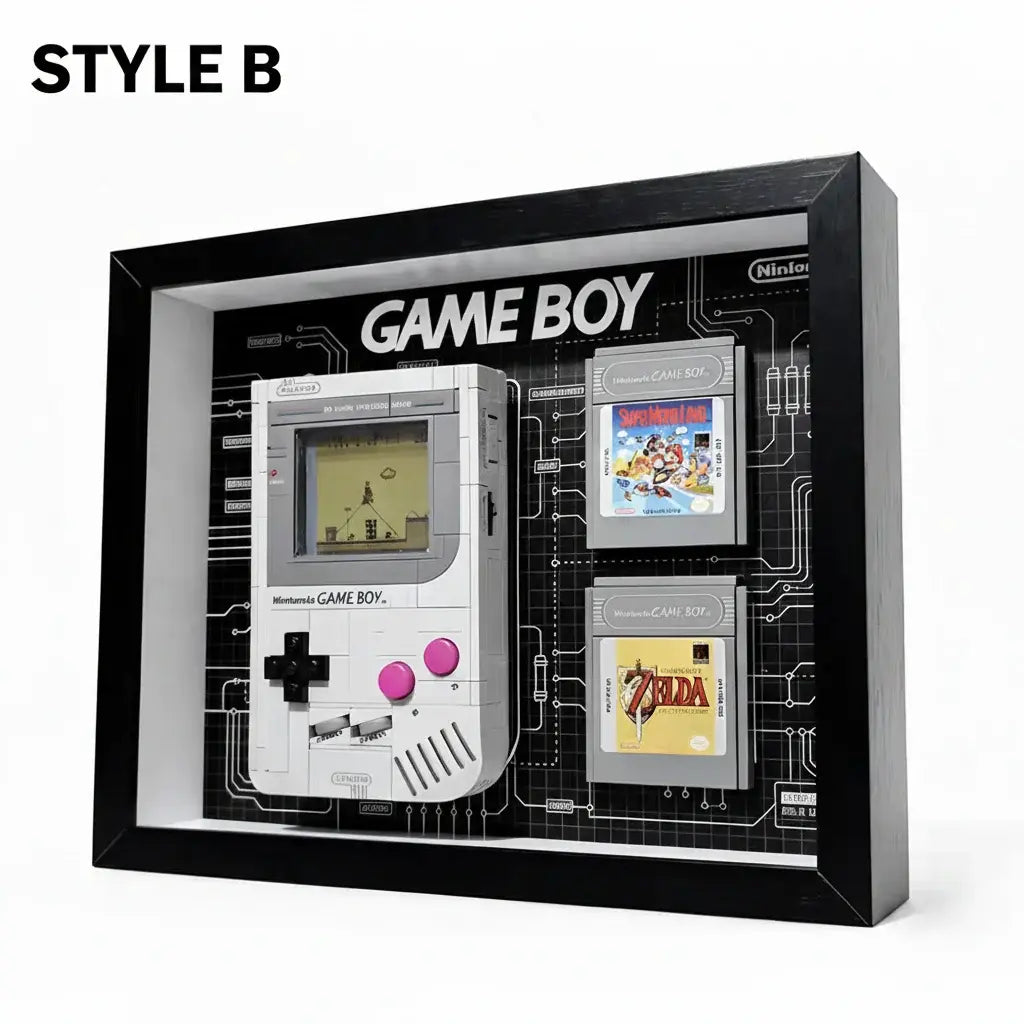 Display case for LEGO® 72046 Game Boy