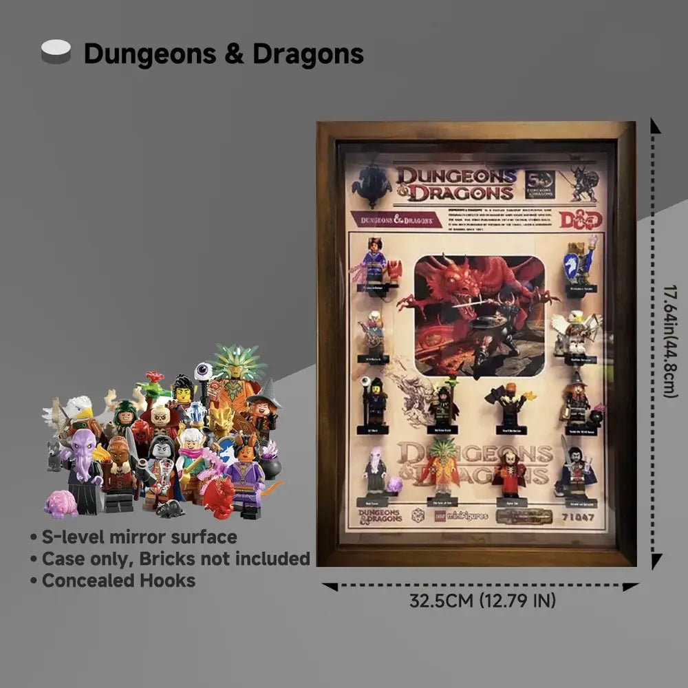 Premium Display Case for LEGO® Minifigures