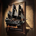 Wall-Mount Display Frame for LEGO® Captain Jack Sparrow's Pirate Ship (10365)