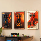 Wall-Mount Display Frame for LEGO® McLaren MCL39 F1 Car 42228