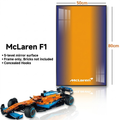 Wall-Mount Display Frame for LEGO® McLaren F1 42141