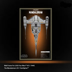 Wall Display Frame for LEGO® Star Wars 75442 N-1 Starfighter
